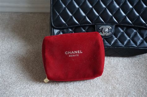 chanel red velvet makeup bag|chanel lambskin bag.